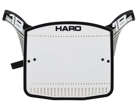 Haro Bikes Series 1B Number Plate (Black/Grey)